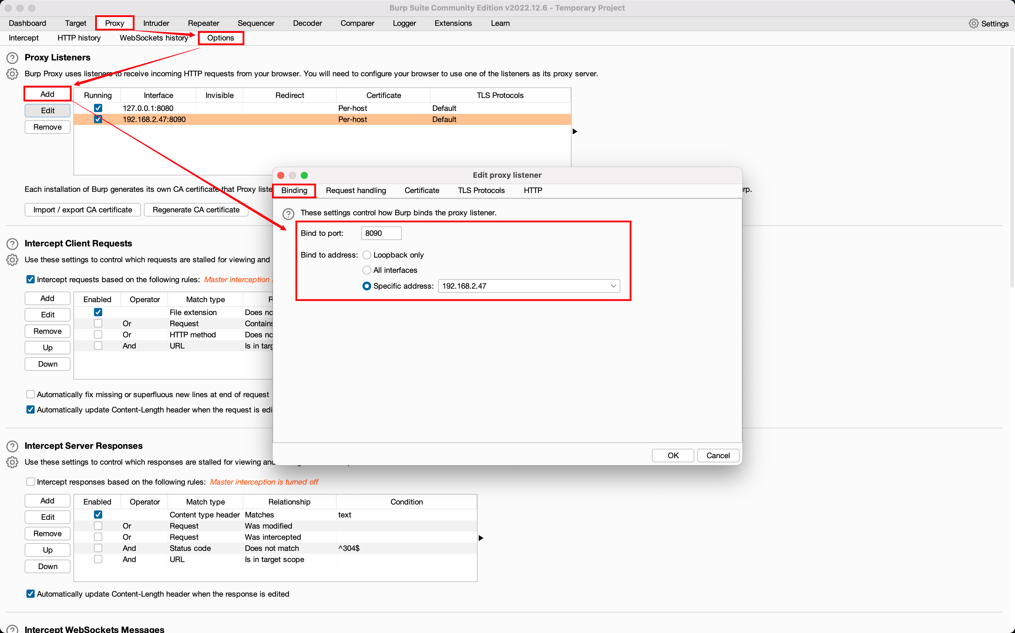 Burp Suite Proxy